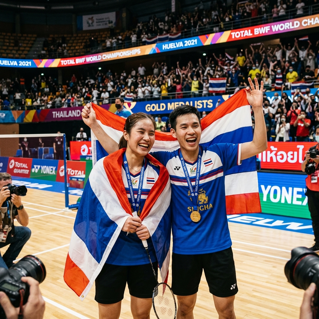 ทีมชาติไทยคว้าแชมป์ Thomas Cup